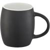 Hearth 400 ml ceramic mug with wooden coaster