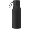 Ljungan 500 ml copper vacuum insulated stainless steel bottle with PU leather strap and lid