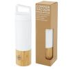 Torne 540 ml copper vacuum insulated stainless steel bottle with bamboo outer wall
