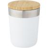 Lagan 330 ml copper vacuum insulated stainless steel tumbler with bamboo lid