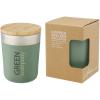 Lagan 330 ml copper vacuum insulated stainless steel tumbler with bamboo lid