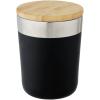 Lagan 330 ml copper vacuum insulated stainless steel tumbler with bamboo lid