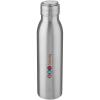 Harper 700 ml stainless steel water bottle with metal loop