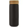 Lumi 300 ml ceramic tumbler with bamboo lid