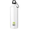 Oregon 770 ml RCS certified recycled aluminium water bottle with carabiner