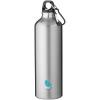Oregon 770 ml RCS certified recycled aluminium water bottle with carabiner