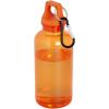 Oregon 400 ml RCS certified recycled plastic water bottle with carabiner