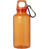 Oregon 400 ml RCS certified recycled plastic water bottle with carabiner