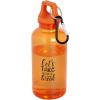 Oregon 400 ml RCS certified recycled plastic water bottle with carabiner