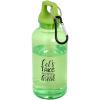 Oregon 400 ml RCS certified recycled plastic water bottle with carabiner