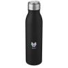 Harper 720 ml RCS certified stainless steel water bottle with metal loop