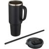 Sydney 1200 ml double wall RCS certified copper vacuum insulated tumbler with straw