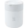 Java 330 ml ceramic tumbler with silicone wrap and plastic lid