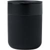Java 330 ml ceramic tumbler with silicone wrap and plastic lid