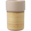 Fika 340 ml tumbler with bamboo sleeve