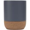 Billie 300 ml ceramic mug with cork details and matt finish