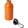 Oregon 400 ml RCS certified single wall stainless steel water bottle with carabiner
