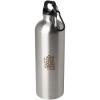 Oregon 750 ml RCS certified single wall stainless steel water bottle with carabiner