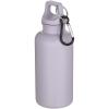 Oregon 400 ml solid colour RCS recycled plastic water bottle with carabiner