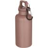 Oregon 400 ml solid colour RCS recycled plastic water bottle with carabiner