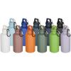 Oregon 400 ml solid colour RCS recycled plastic water bottle with carabiner