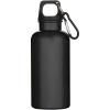 Oregon 400 ml solid colour RCS recycled plastic water bottle with carabiner