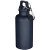 Oregon 400 ml solid colour RCS recycled plastic water bottle with carabiner