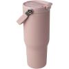 Bronx 900 ml RCS recycled stainless steel copper vacuum insulated tumbler with dual function lid