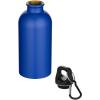 Oregon 400 ml matte RCS recycled single wall stainless steel water bottle with carabiner