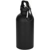 Oregon 400 ml matte RCS recycled single wall stainless steel water bottle with carabiner