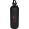 Oregon 750 ml matte RCS recycled single wall stainless steel water bottle with carabiner