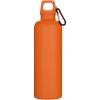 Oregon 750 ml solid colour RCS recycled plastic water bottle with carabiner