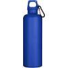 Oregon 750 ml solid colour RCS recycled plastic water bottle with carabiner