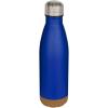 Cove 500 ml double wall vacuum insulated stainless steel water bottle with cork details