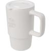 Carter 450 ml ceramic mug with plastic lid