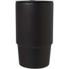Carter 450 ml ceramic mug with plastic lid