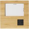 Sasa bamboo photo frame with thermometer