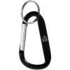 Timor RCS recycled aluminium carabiner keychain