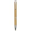 Wicker bamboo ballpoint pen (black ink)