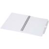 Niove recycled plastic soft cover notebook and ballpoint pen set (blue ink)