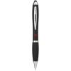 Nash coloured stylus ballpoint pen with black grip (black ink)