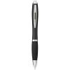 Nash ballpoint pen with coloured barrel and grip (black ink)