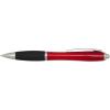 Nash RCS recycled plastic ballpoint pen with coloured barrel and black grip (black ink)