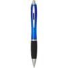 Nash RCS recycled plastic ballpoint pen with coloured barrel and black grip (black ink)