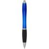 Nash RCS recycled plastic ballpoint pen with coloured barrel and black grip (black ink)