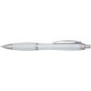 Nash RCS recycled plastic ballpoint pen with coloured barrel and grip (blue ink)