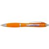 Nash RCS recycled plastic ballpoint pen with coloured barrel and grip (blue ink)