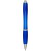 Nash RCS recycled plastic ballpoint pen with coloured barrel and grip (blue ink)