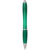 Nash RCS recycled plastic ballpoint pen with coloured barrel and grip (blue ink)