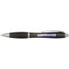 Nash RCS recycled plastic ballpoint pen with coloured barrel and grip (blue ink)